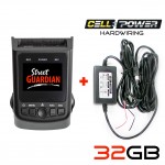 Street Guardian SG9665GC v2 + GPS + 32GB + CELL POWER Hardwiring